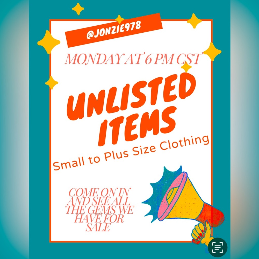 COPY - Unlisted Items